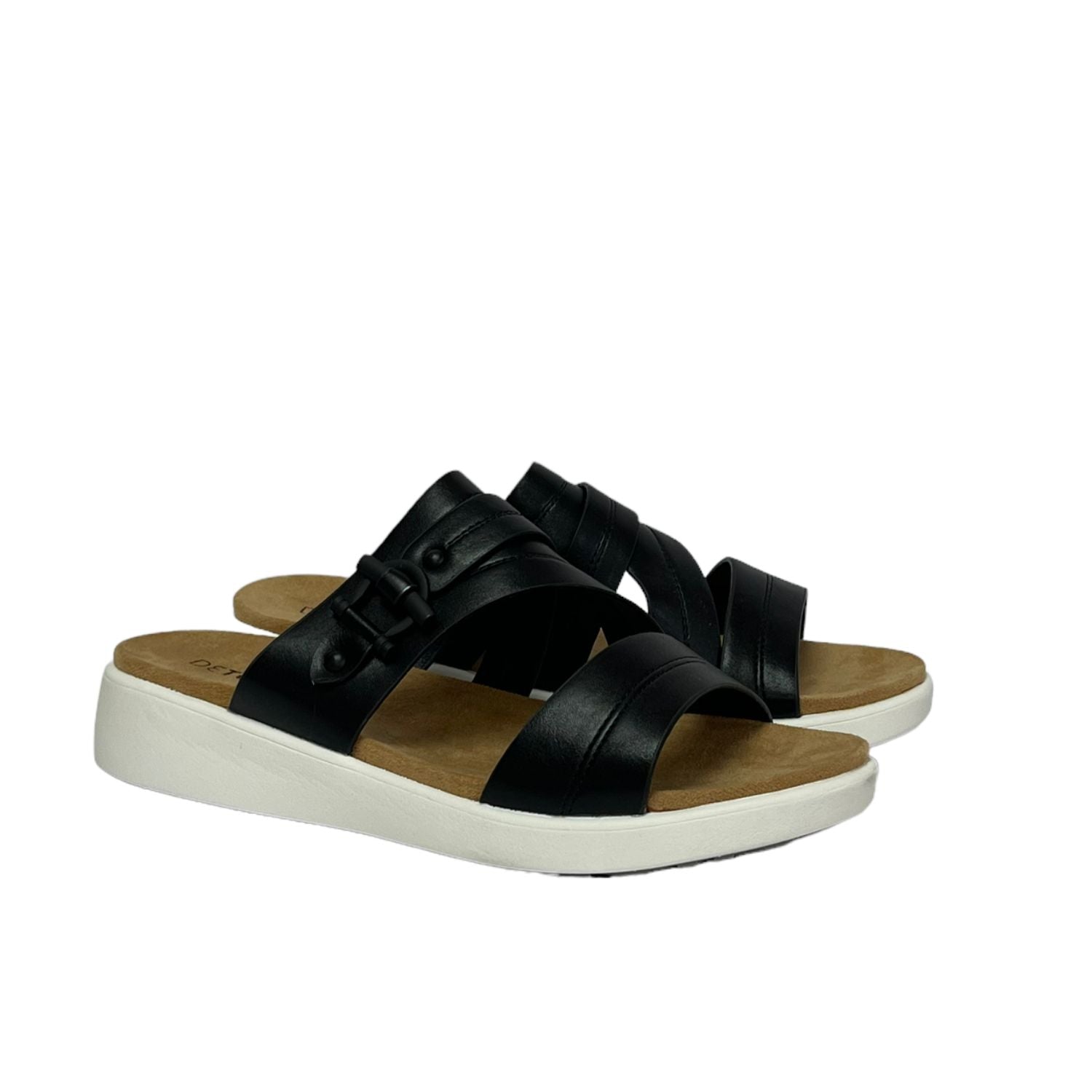 Sandalia Mujer Negro Marta Detogni