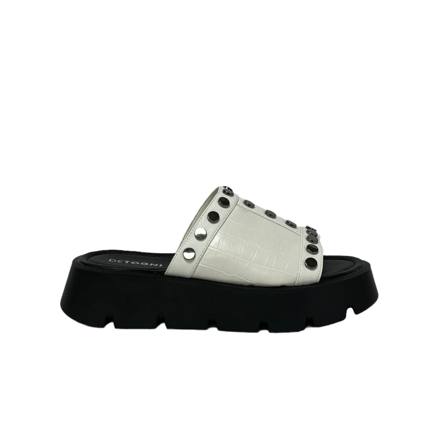 Sandalia Mujer Blanco Marina Detogni