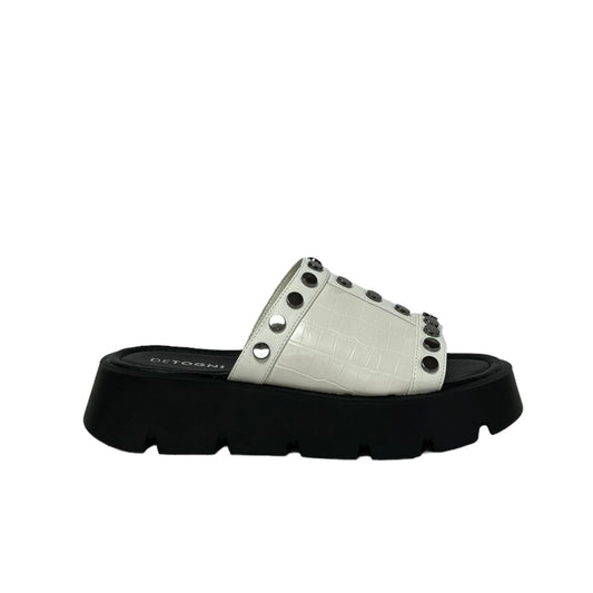 Sandalia Mujer Blanco Marina Detogni