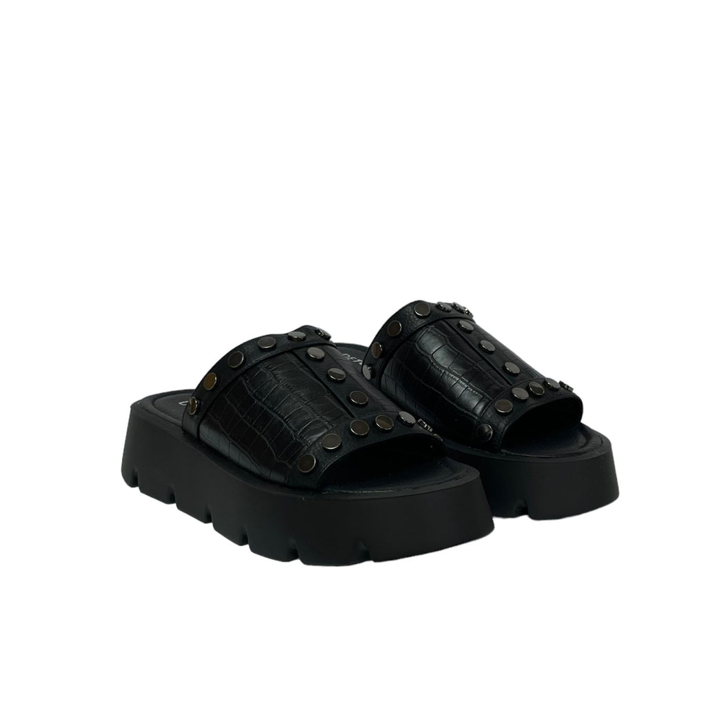 Sandalia Mujer Negro Marina Detogni