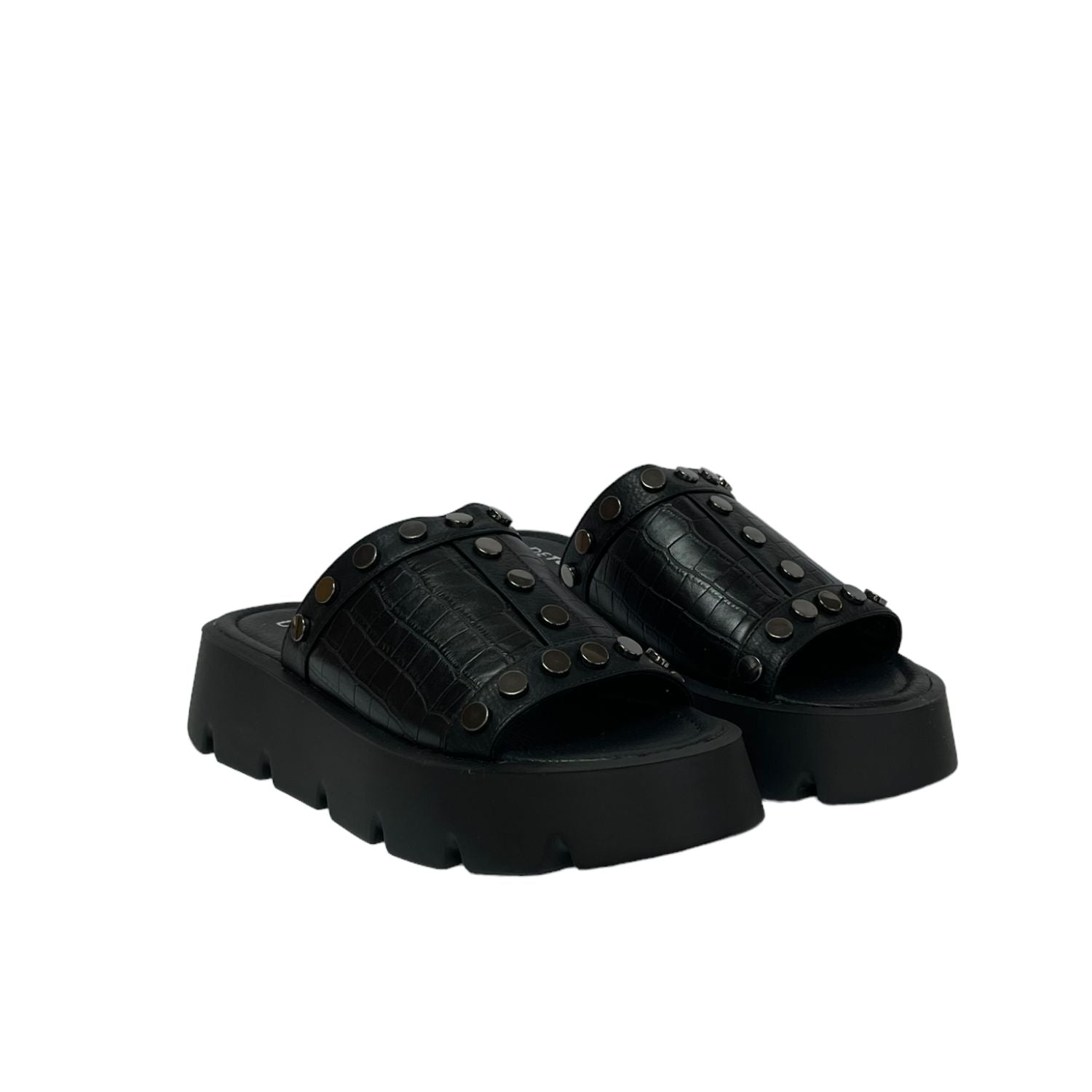 Sandalia Mujer Negro Marina Detogni