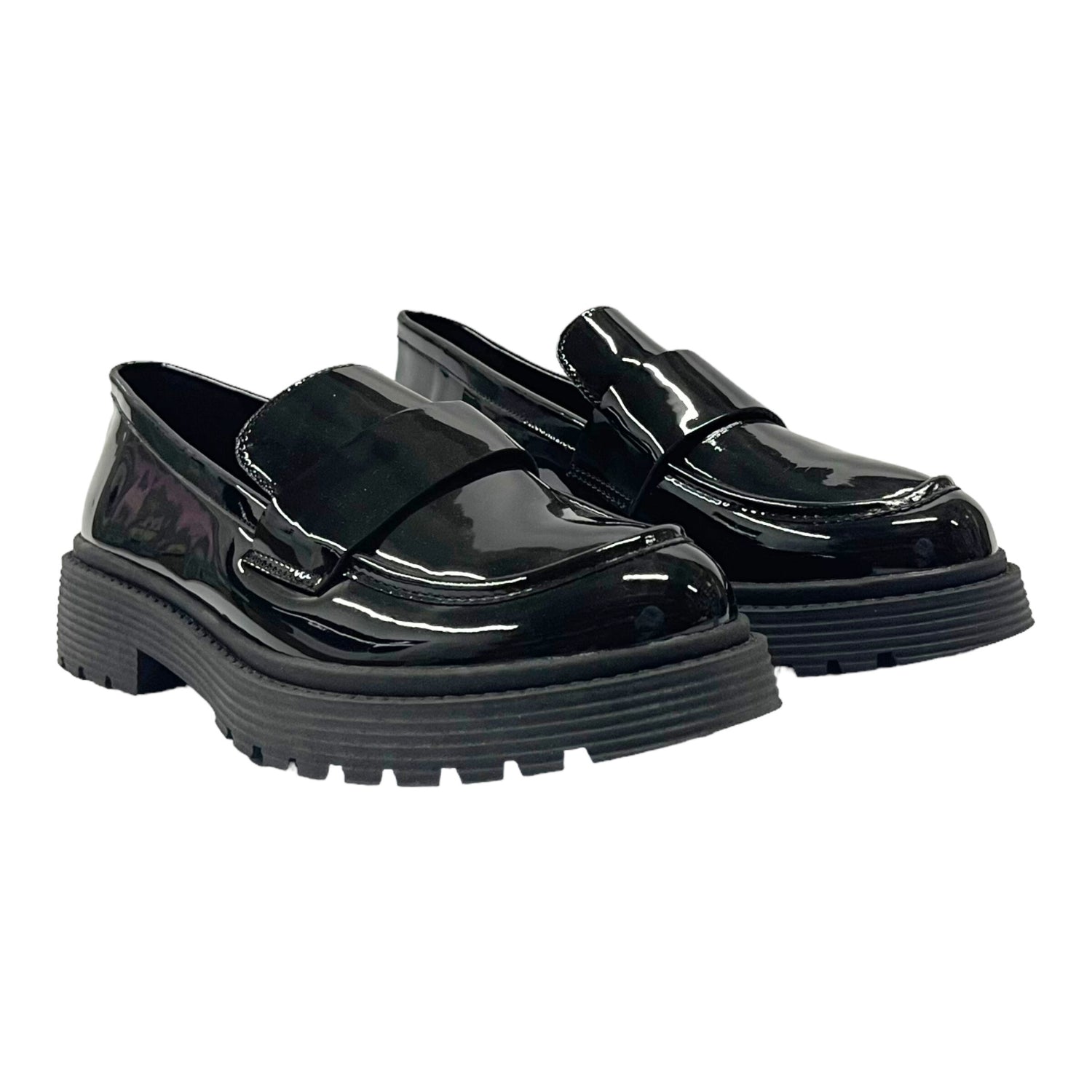 Mocasin Mujer Negro Roxana Detogni