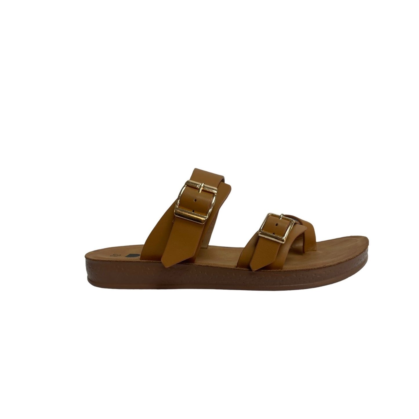 Sandalia Mujer Camel Soledad Detogni