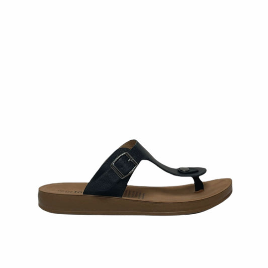 Sandalia Mujer Negro Osiris Detogni