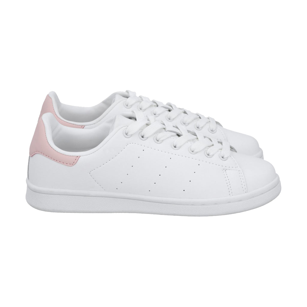 Zapatilla Urbana Mujer Blanco/Rosa Joy Police