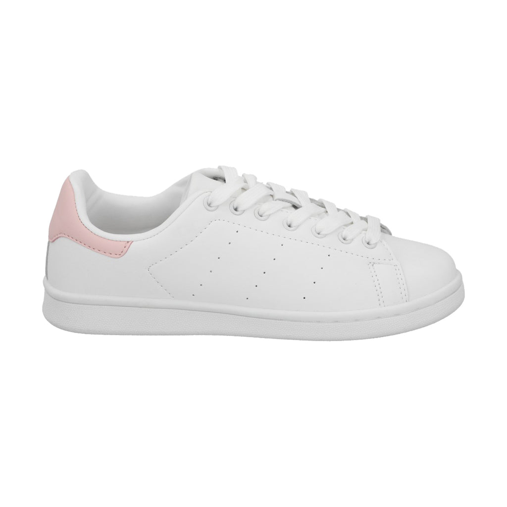 Zapatilla Urbana Mujer Blanco/Rosa Joy Police
