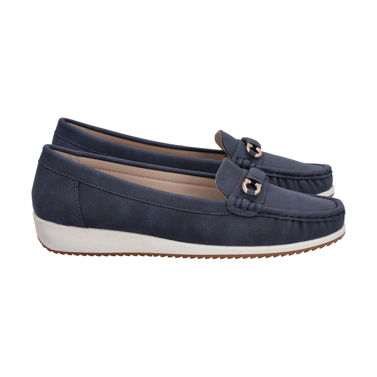 Mocasín Mujer Azul Lali Police