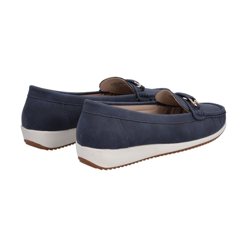 Mocasín Mujer Azul Lali Police