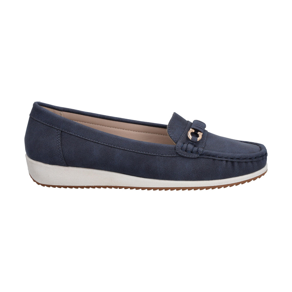 Mocasín Mujer Azul Lali Police
