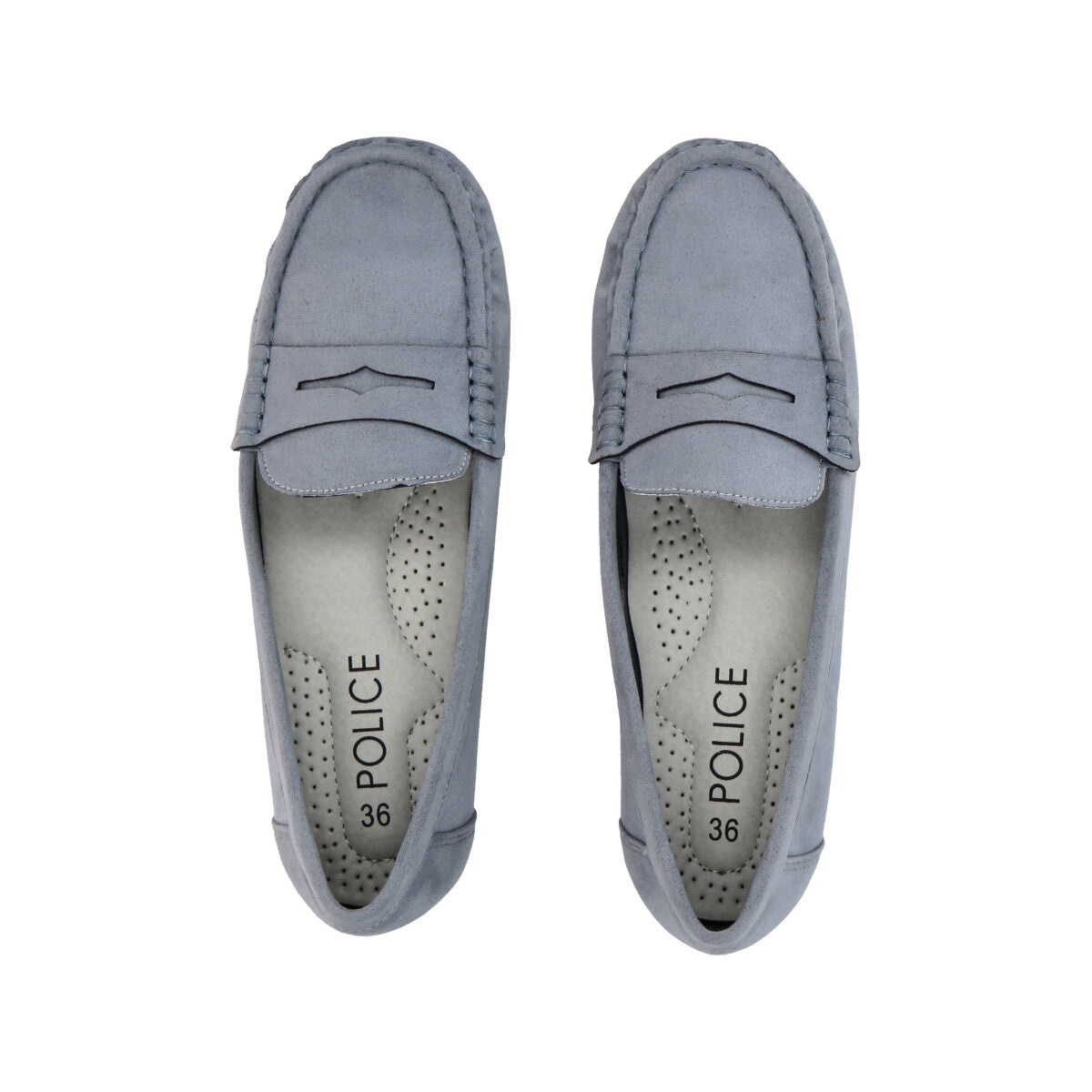 Mocasín Mujer Gris Lali Police