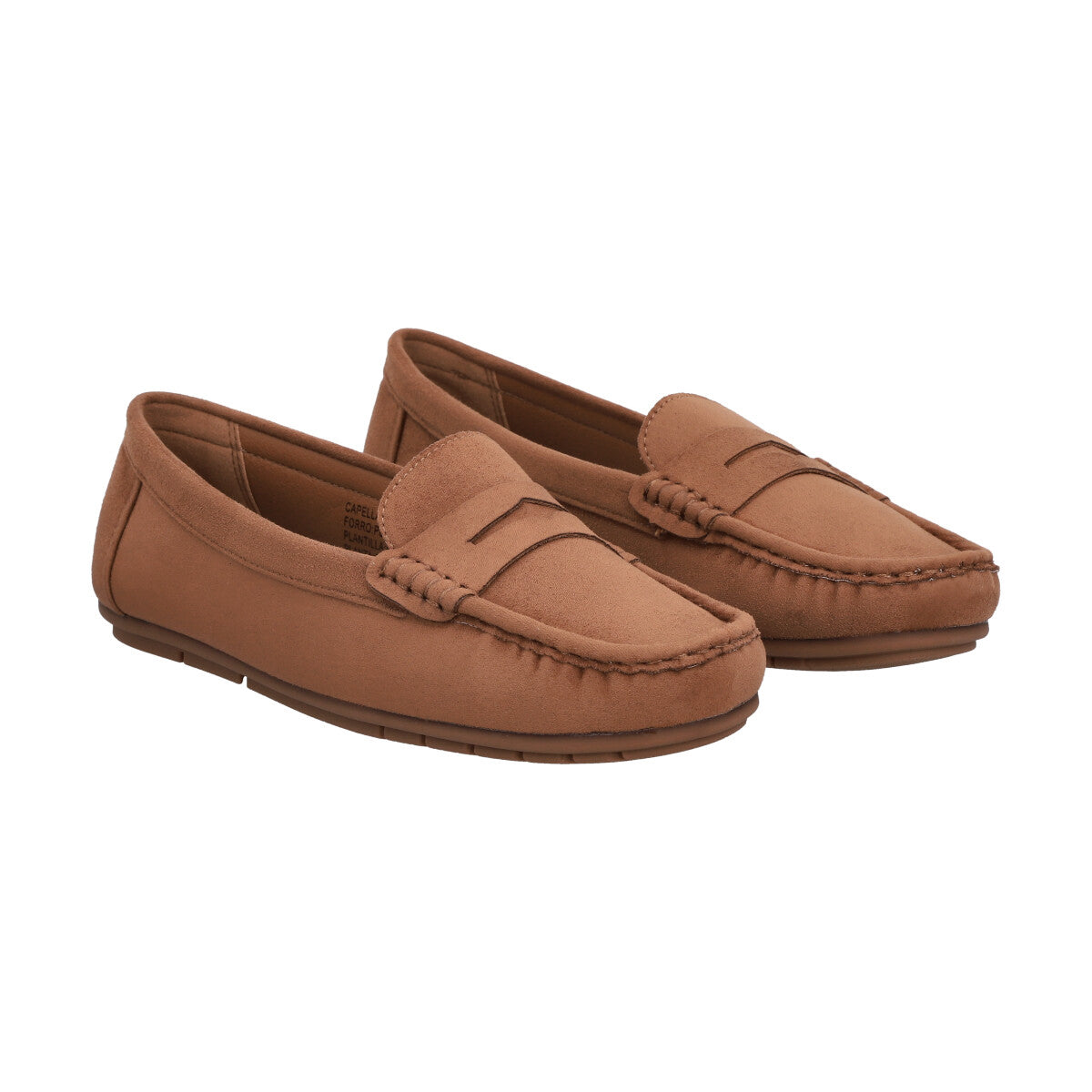 Mocasín Mujer Camel Lali 007  Police