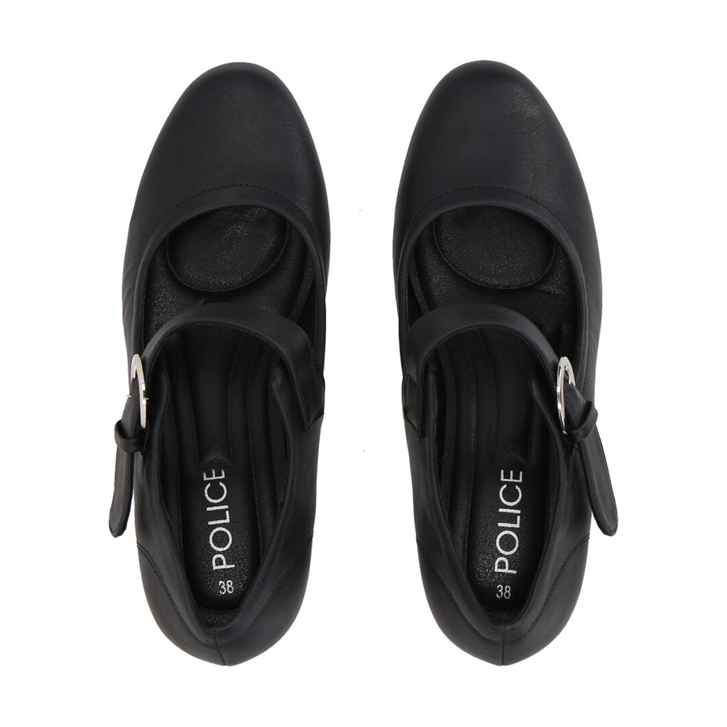 Zapato De Cueca Mujer Negro Police