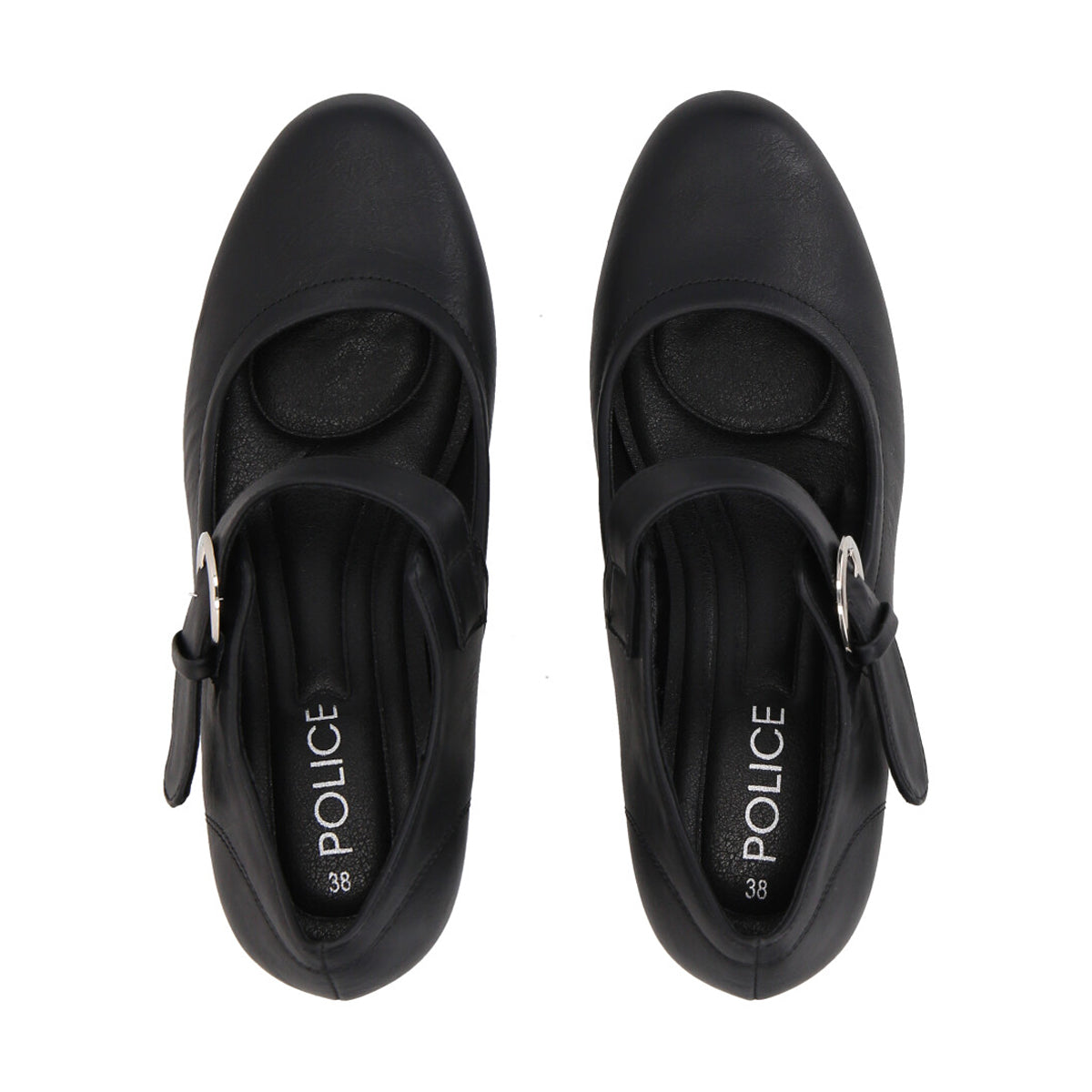 Zapato De Cueca Mujer Negro Police