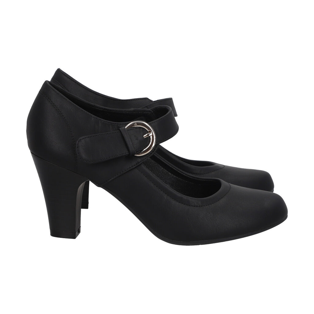 Zapato De Cueca Mujer Negro Police
