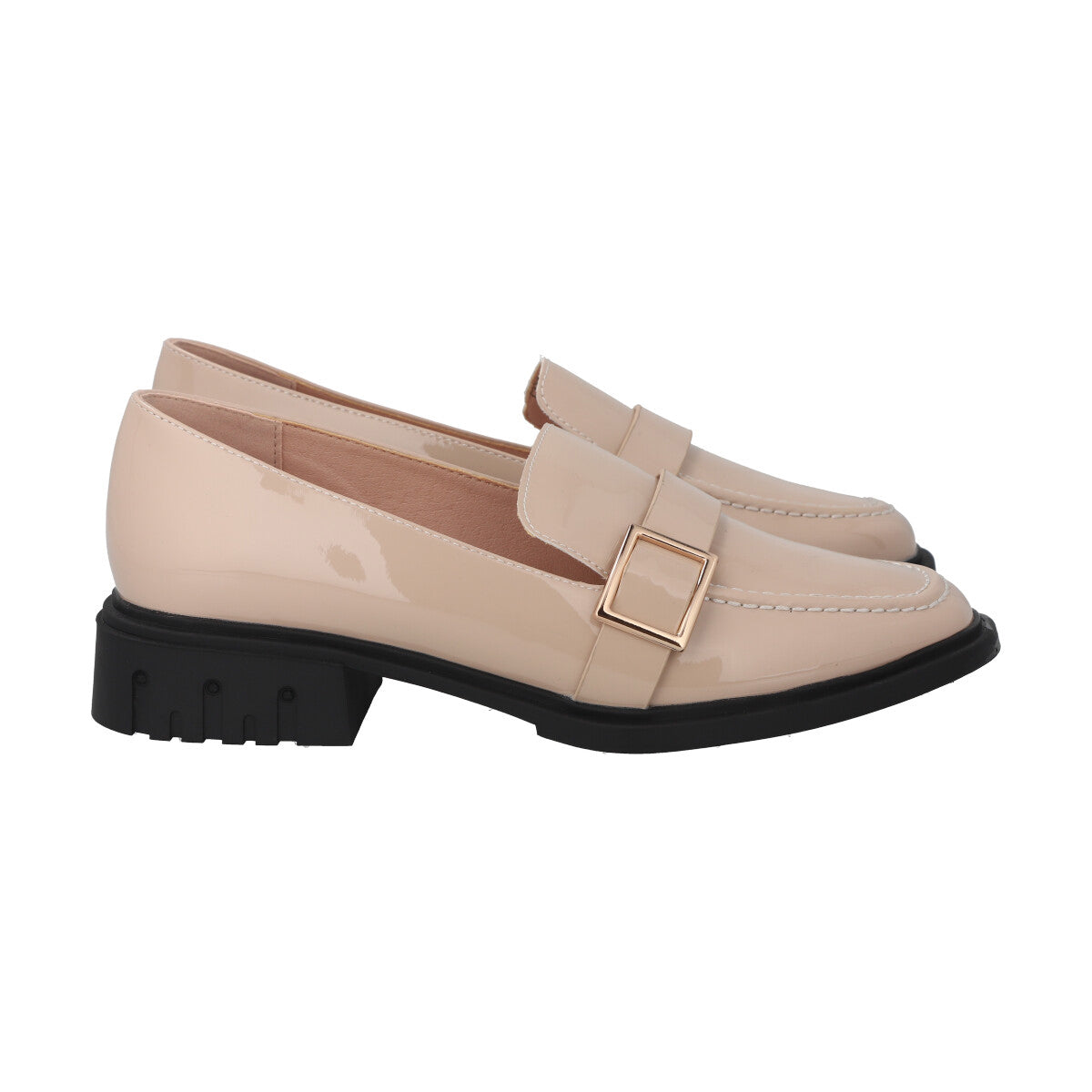 Mocasin Mujer Beige Comfy Police