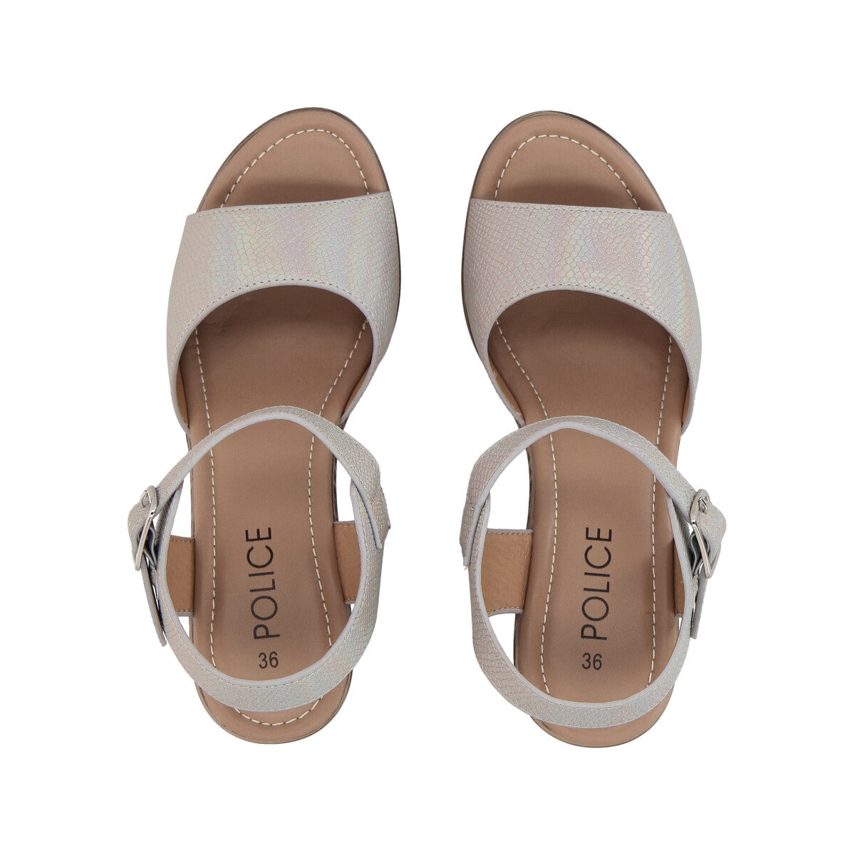 Sandalia Mujer Beige Trini 032  Police