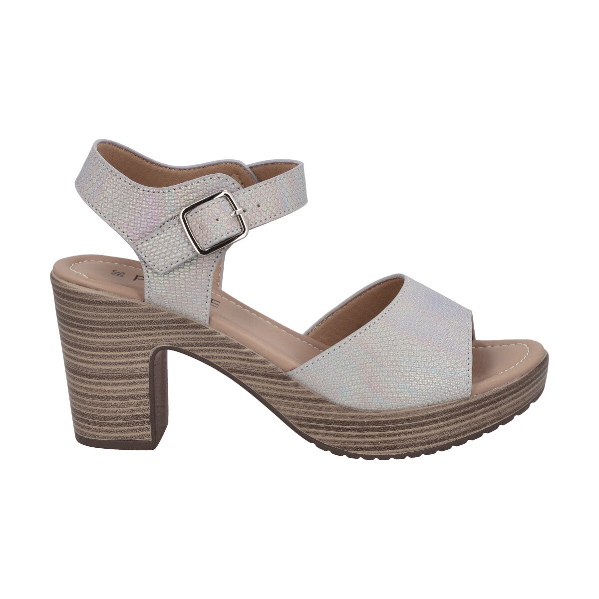 Sandalia Mujer Beige Trini 032  Police