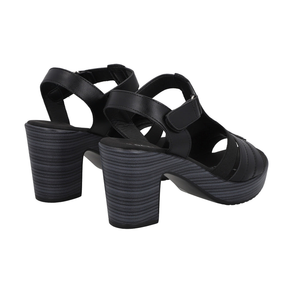 Sandalia Mujer Negro 12 Trini  Police