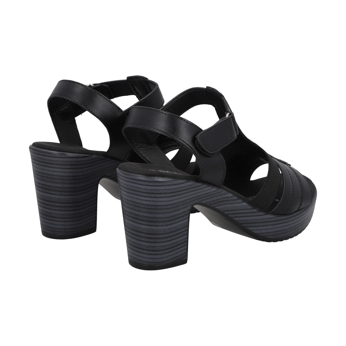 Sandalia Mujer Negro 12 Trini  Police