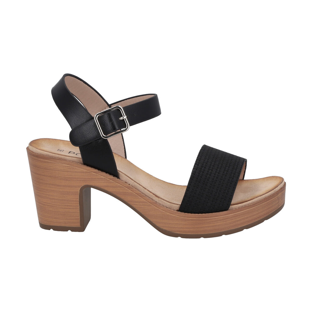 Sandalia Mujer  Negro Trixie 2 Police