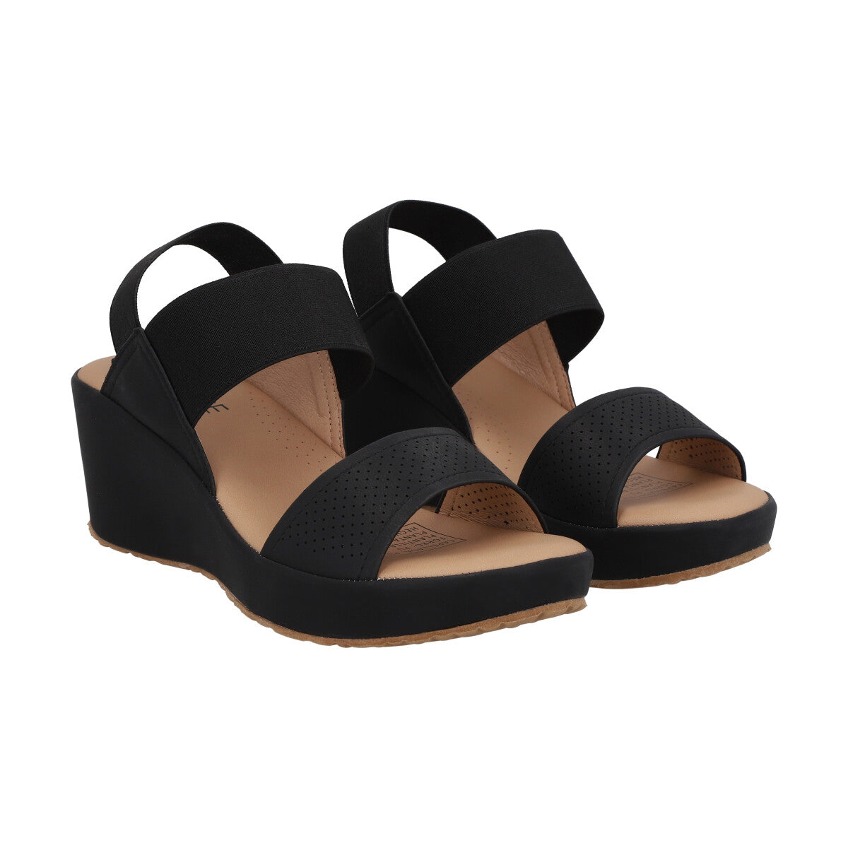 Sandalia Mujer Negro Plataforma Sydney Police