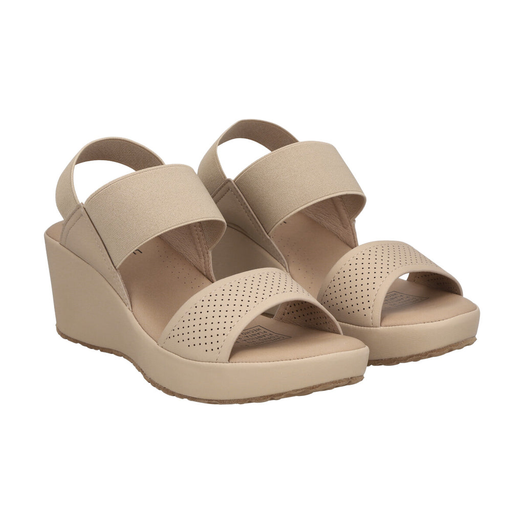 Sandalia Mujer Beige Plataforma Sydney Police