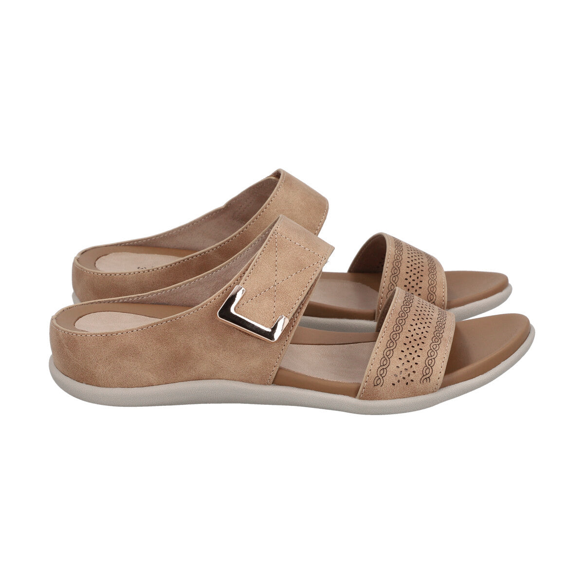 Sandalia Mujer Camel Sofi  Police