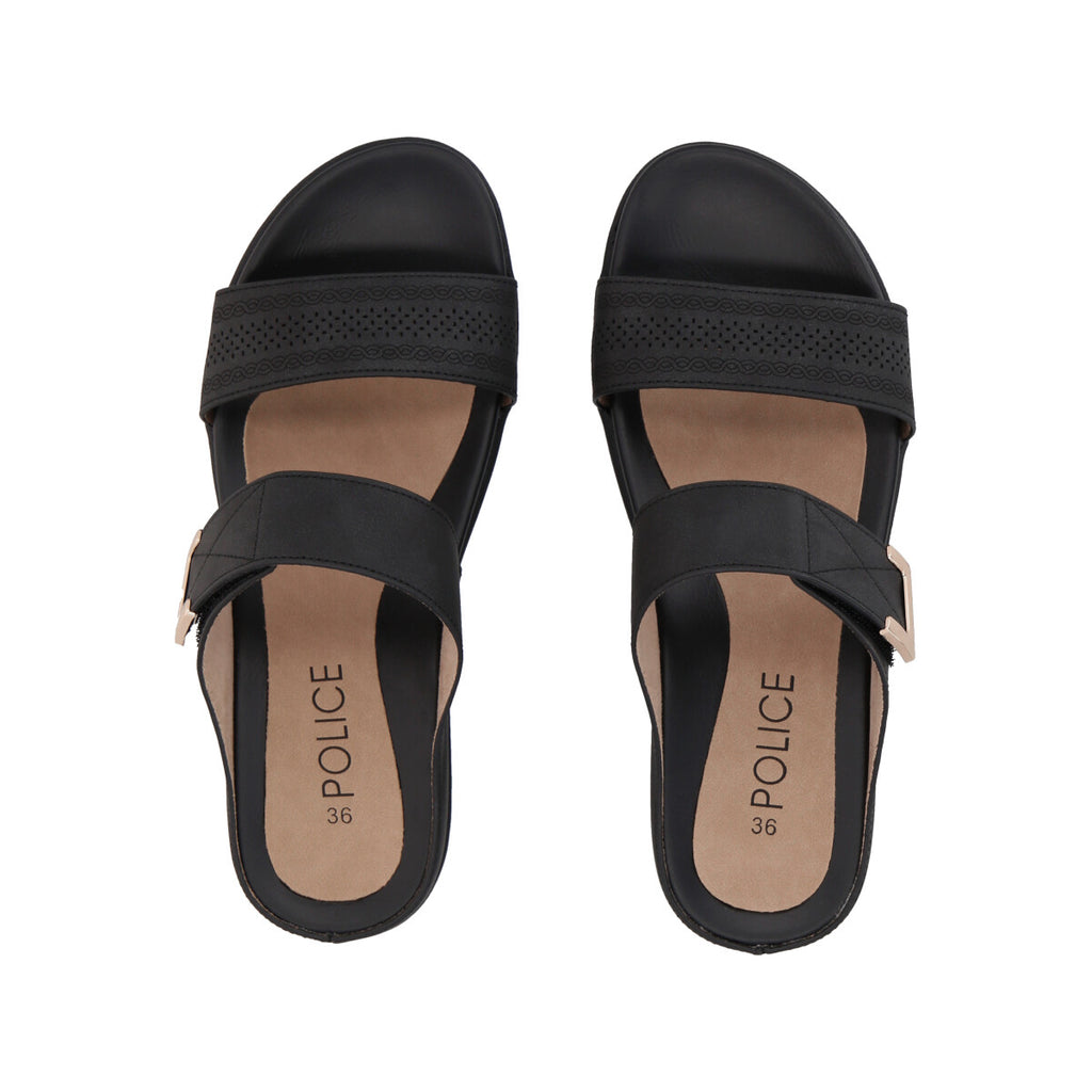 Sandalia Mujer Negro Sofi Police