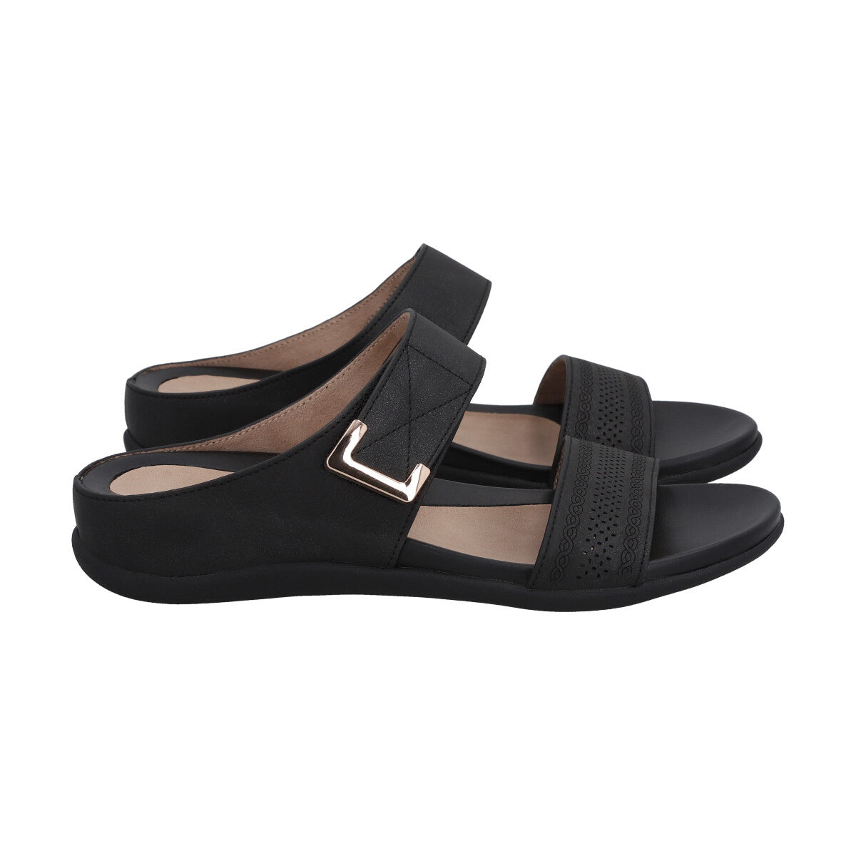 Sandalia Mujer Negro Sofi Police