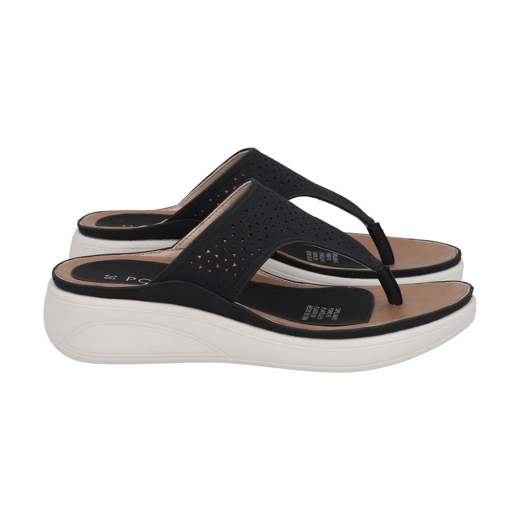 Sandalia Mujer Negro Jose Police