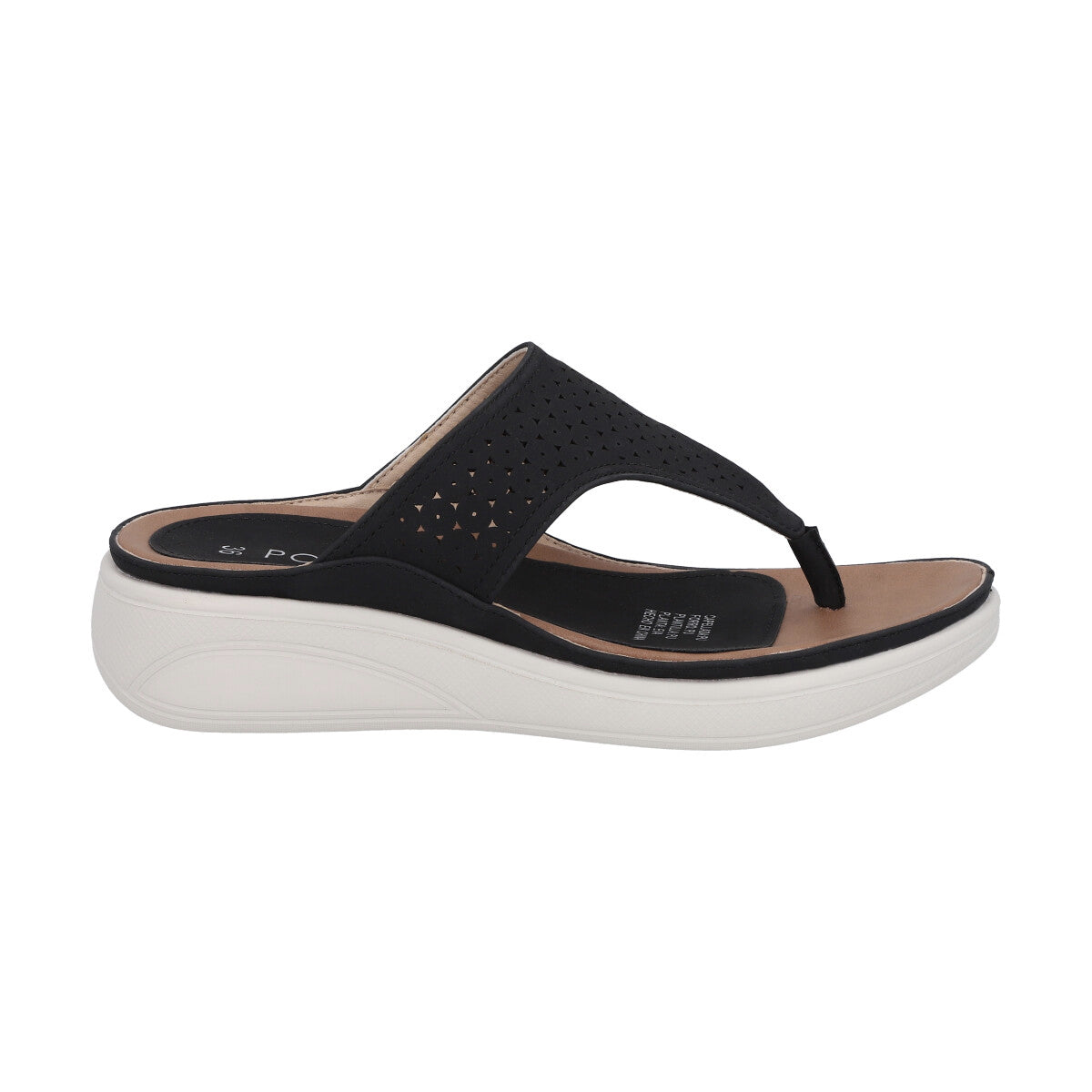 Sandalia Mujer Negro Jose Police