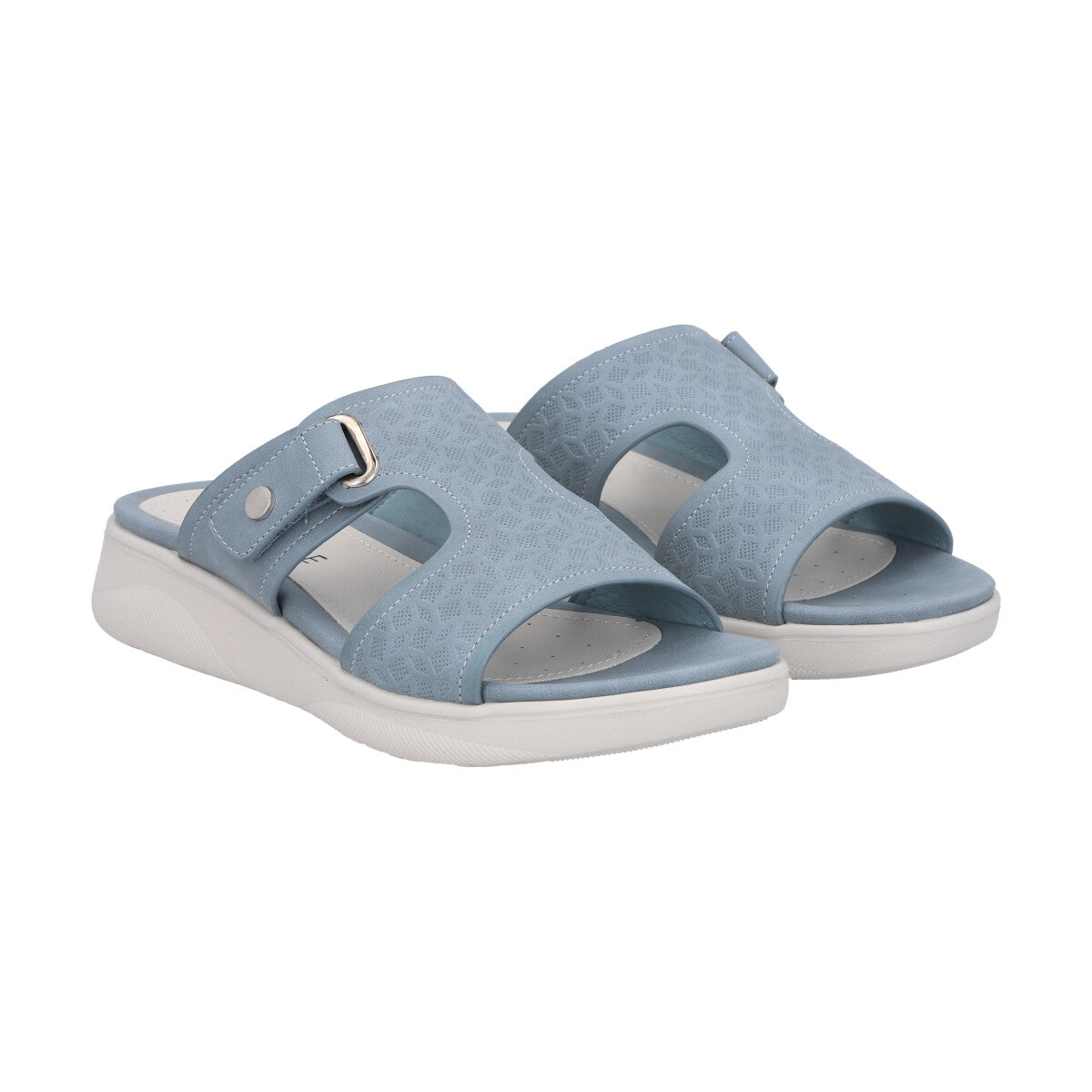 Sandalia Mujer Azul Plataforma Alexa Police