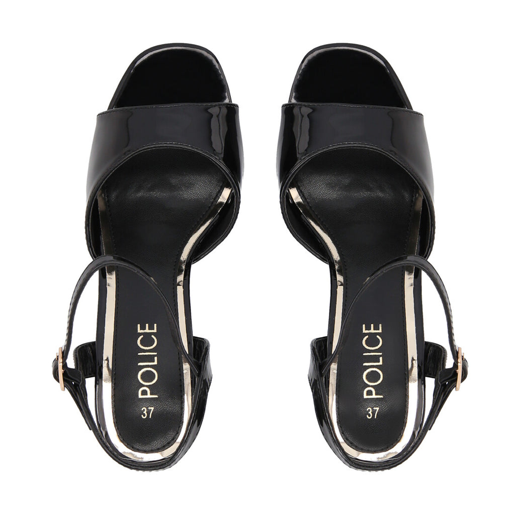 Sandalia Mujer Negro Roxy Police