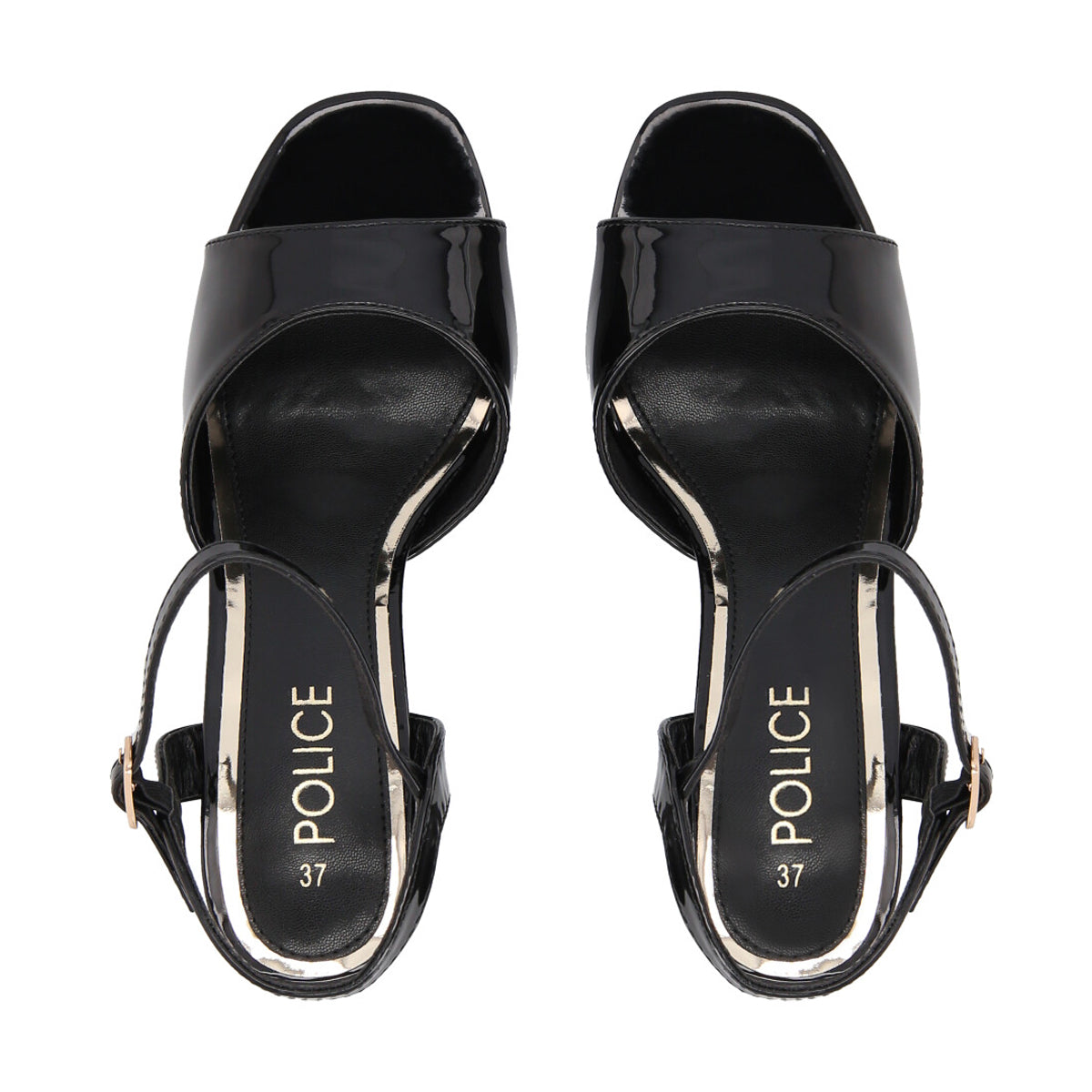 Sandalia Mujer Negro Roxy Police