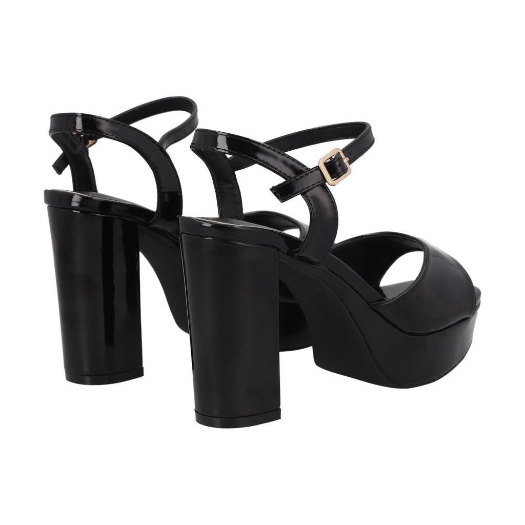 Sandalia Mujer Negro Roxy Police