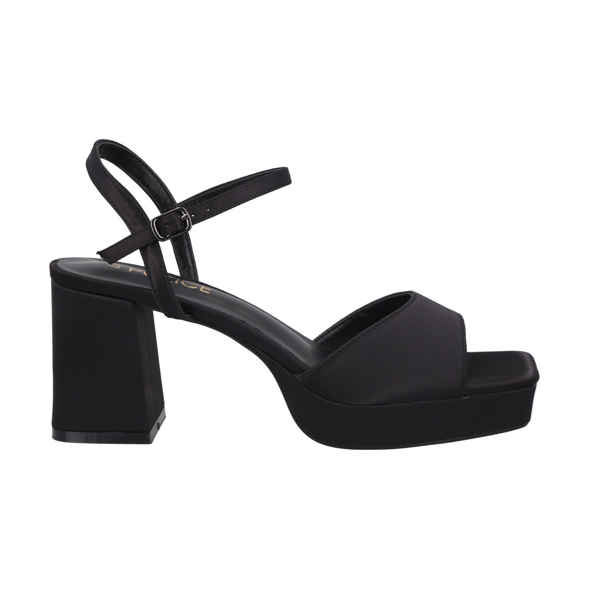 Sandalia Mujer Negro Tiza Police