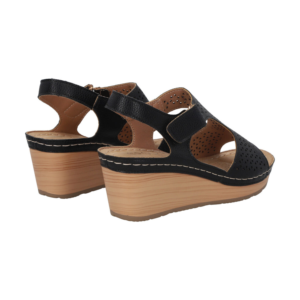 Sandalia Mujer Negro Kylie Police