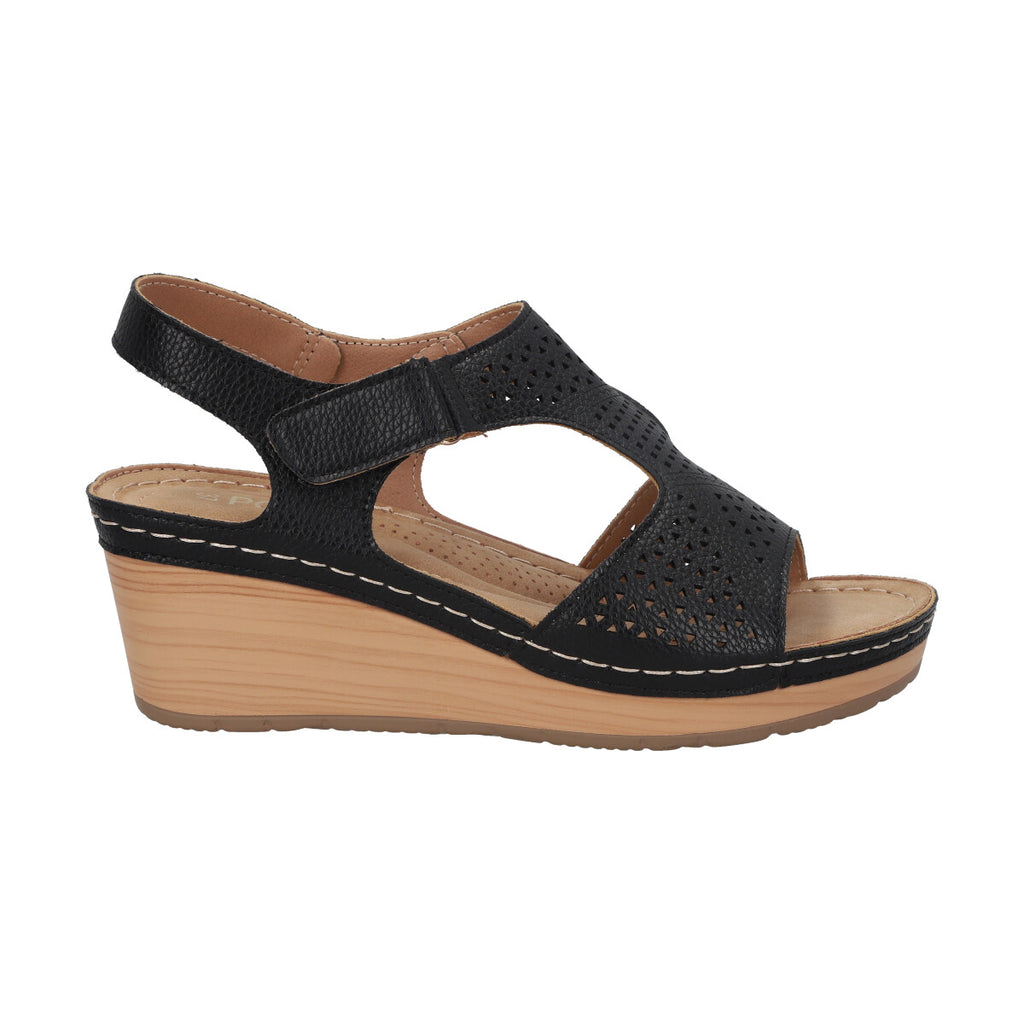 Sandalia Mujer Negro Kylie Police