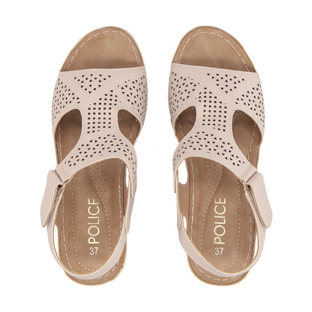 Sandalia Mujer Taupe  Kylie Police