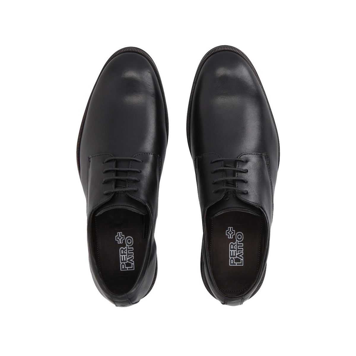 Zapato Formal Hombre Cuero Negro 505 Perlatto