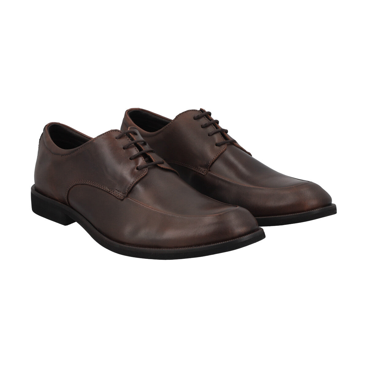 Zapato Formal Hombre Cuero Café 514  Perlatto