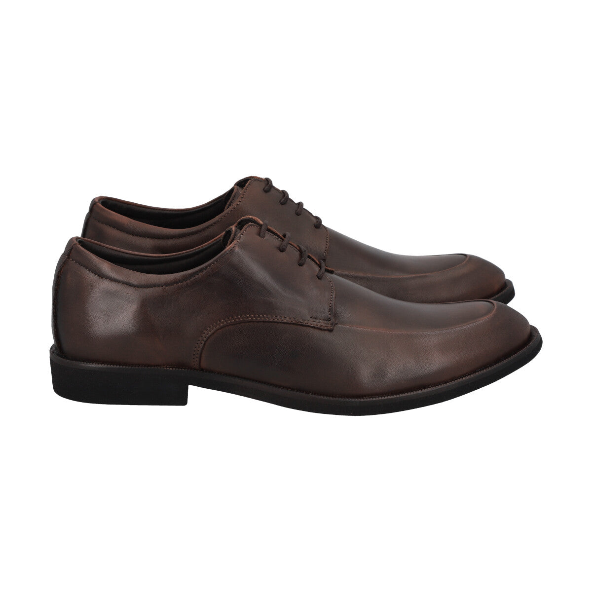 Zapato Formal Hombre Cuero Café 514  Perlatto