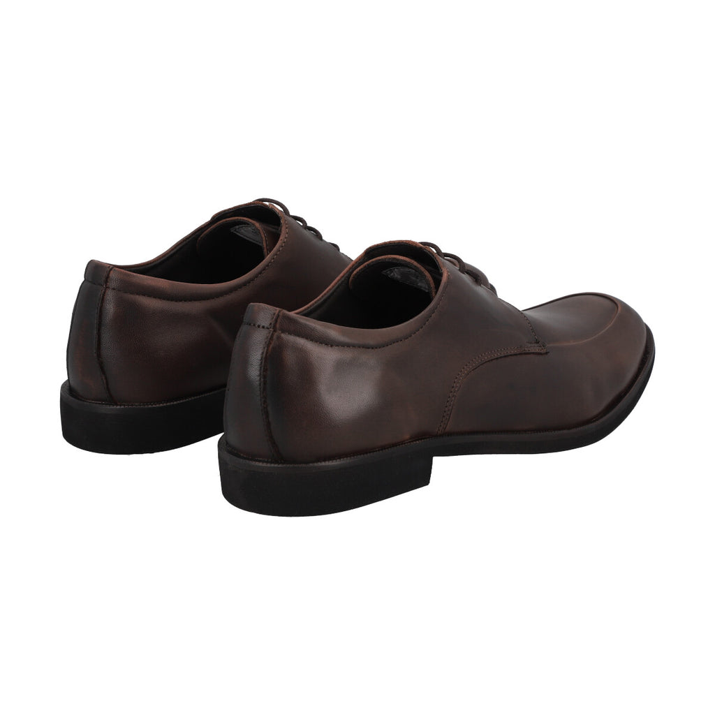 Zapato Formal Hombre Cuero Café 514  Perlatto