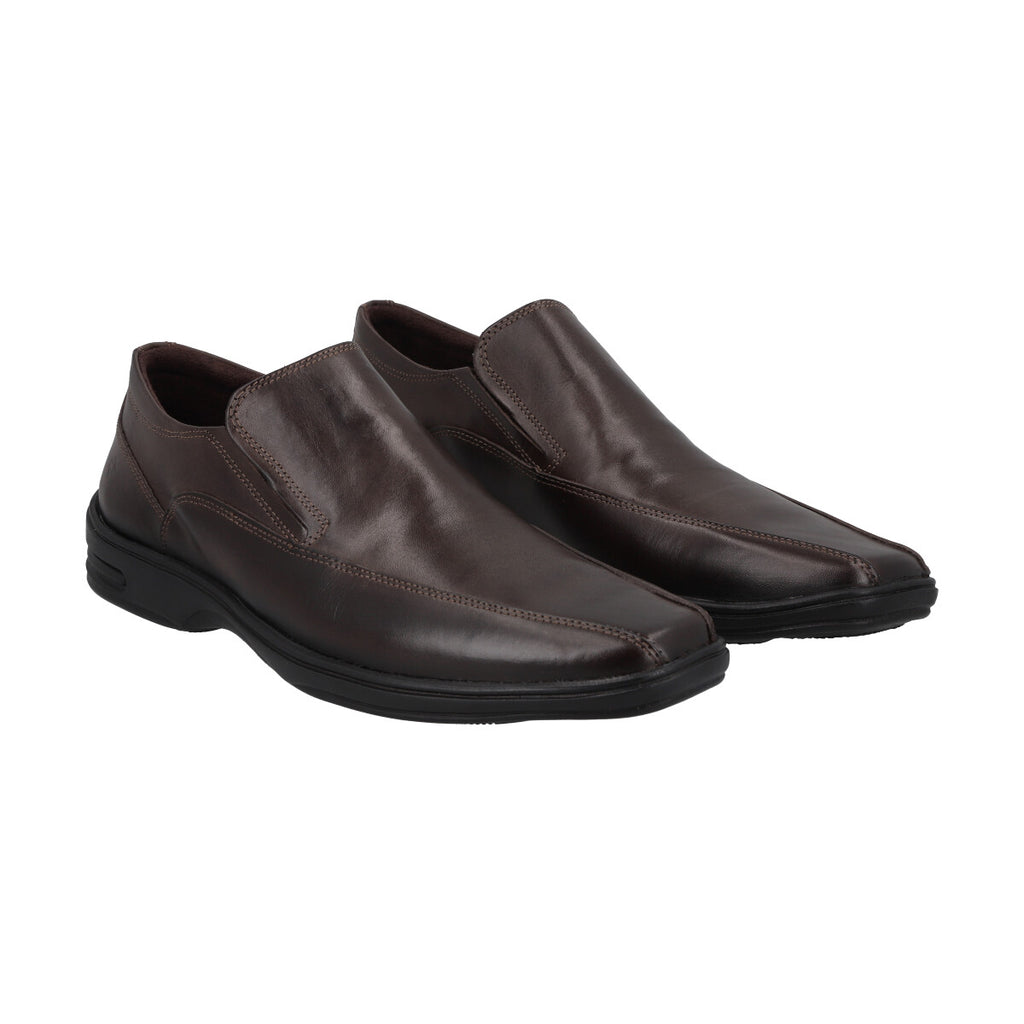 Zapato Formal Hombre Cuero Café Perlatto