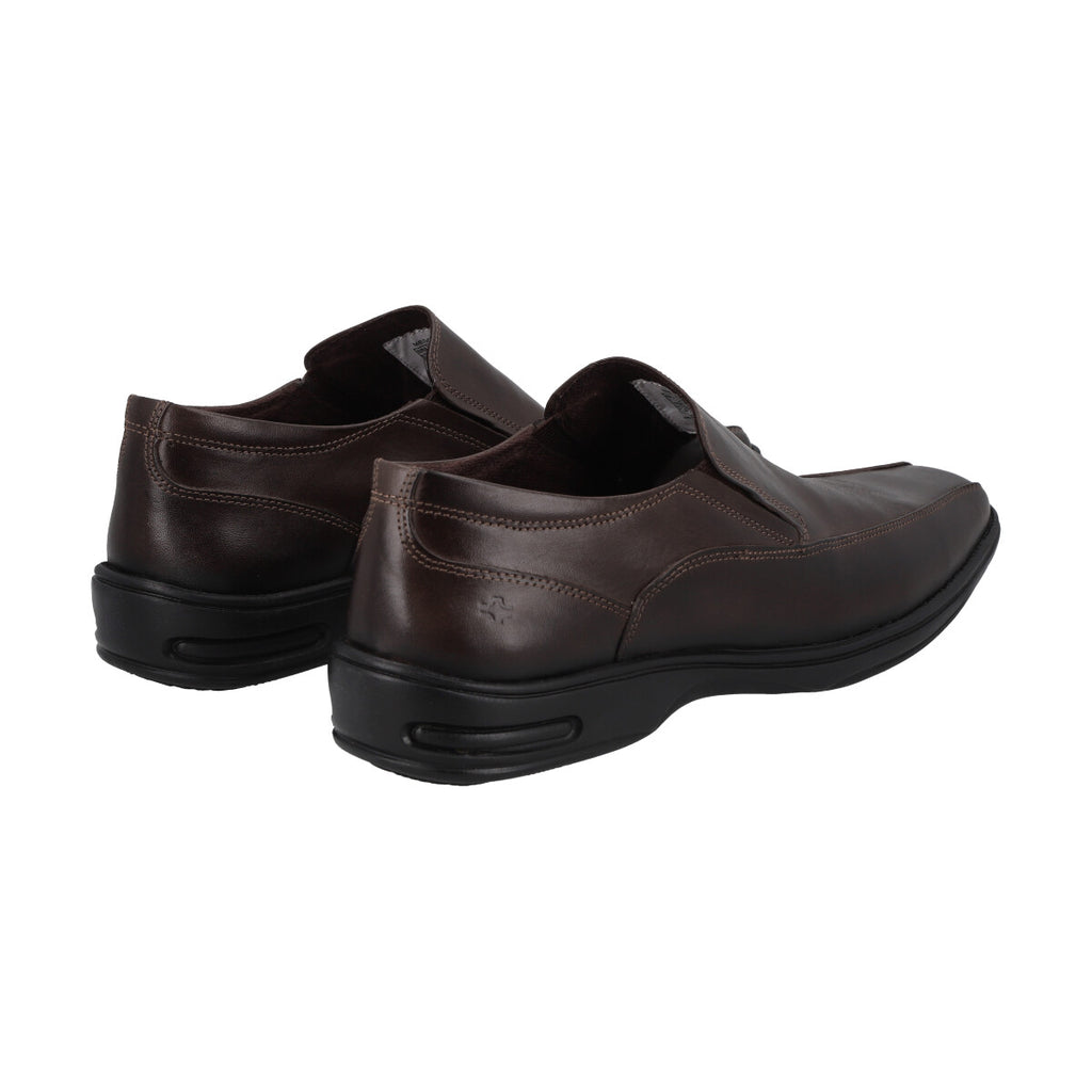 Zapato Formal Hombre Cuero Café Perlatto