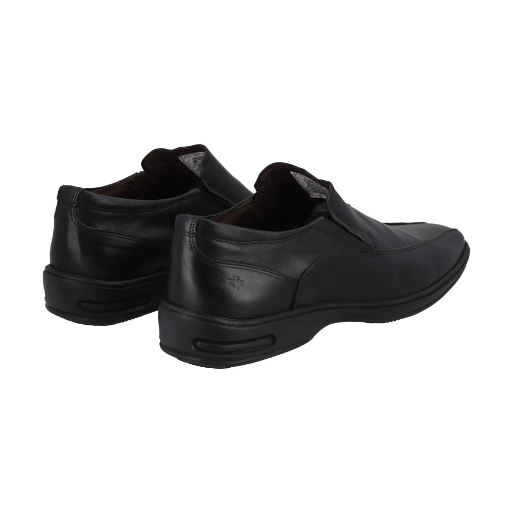 Zapato Formal Hombre Cuero Negro Perlatto