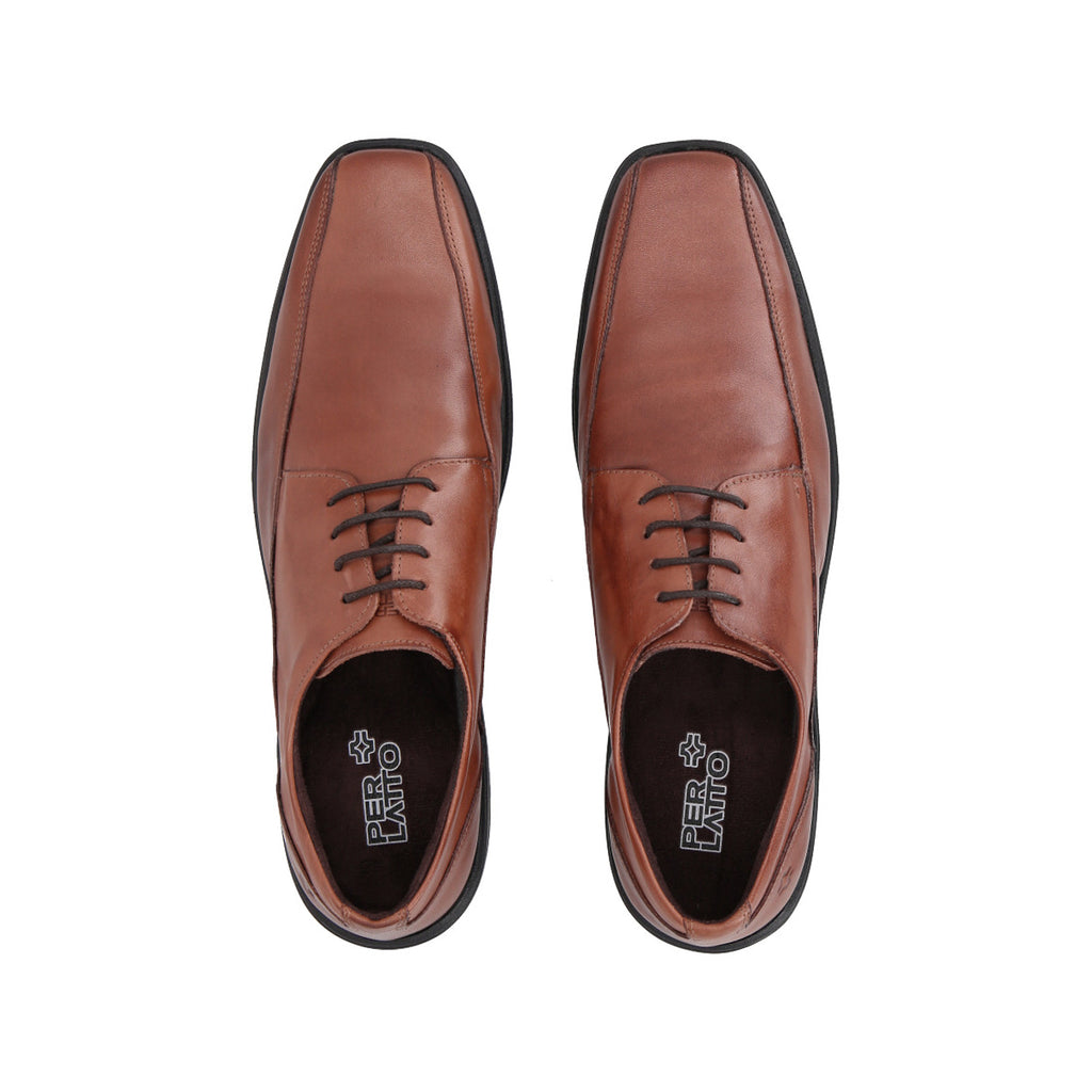 Zapato Cuero Hombre  Marrón Perlatto