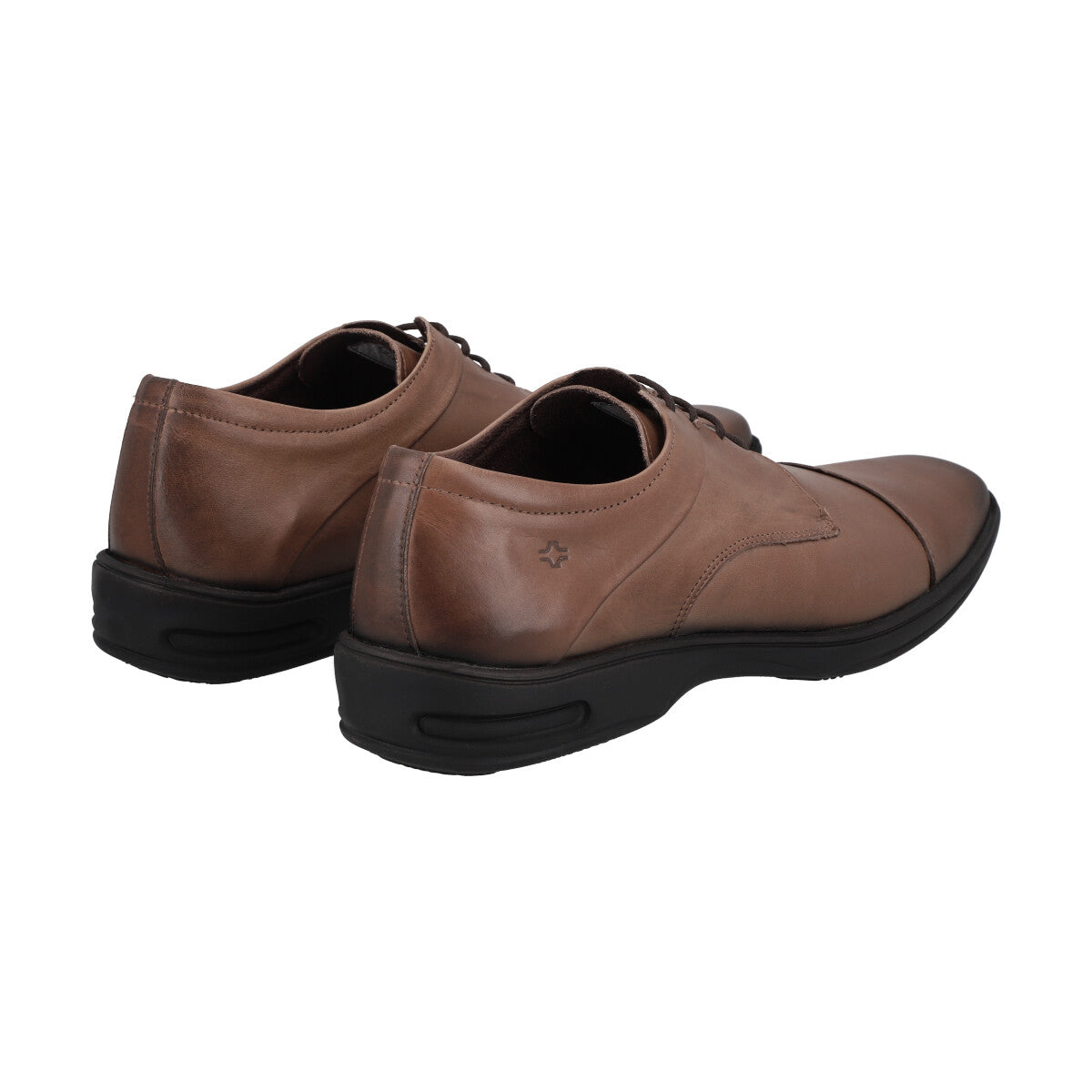 Zapato Formal Hombre Cuero Marrón Perlatto