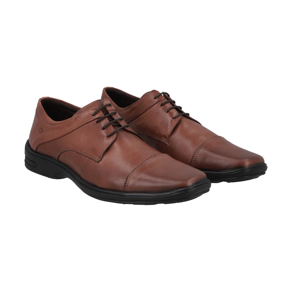 Zapato Formal Hombre Cuero Café 538 Perlatto