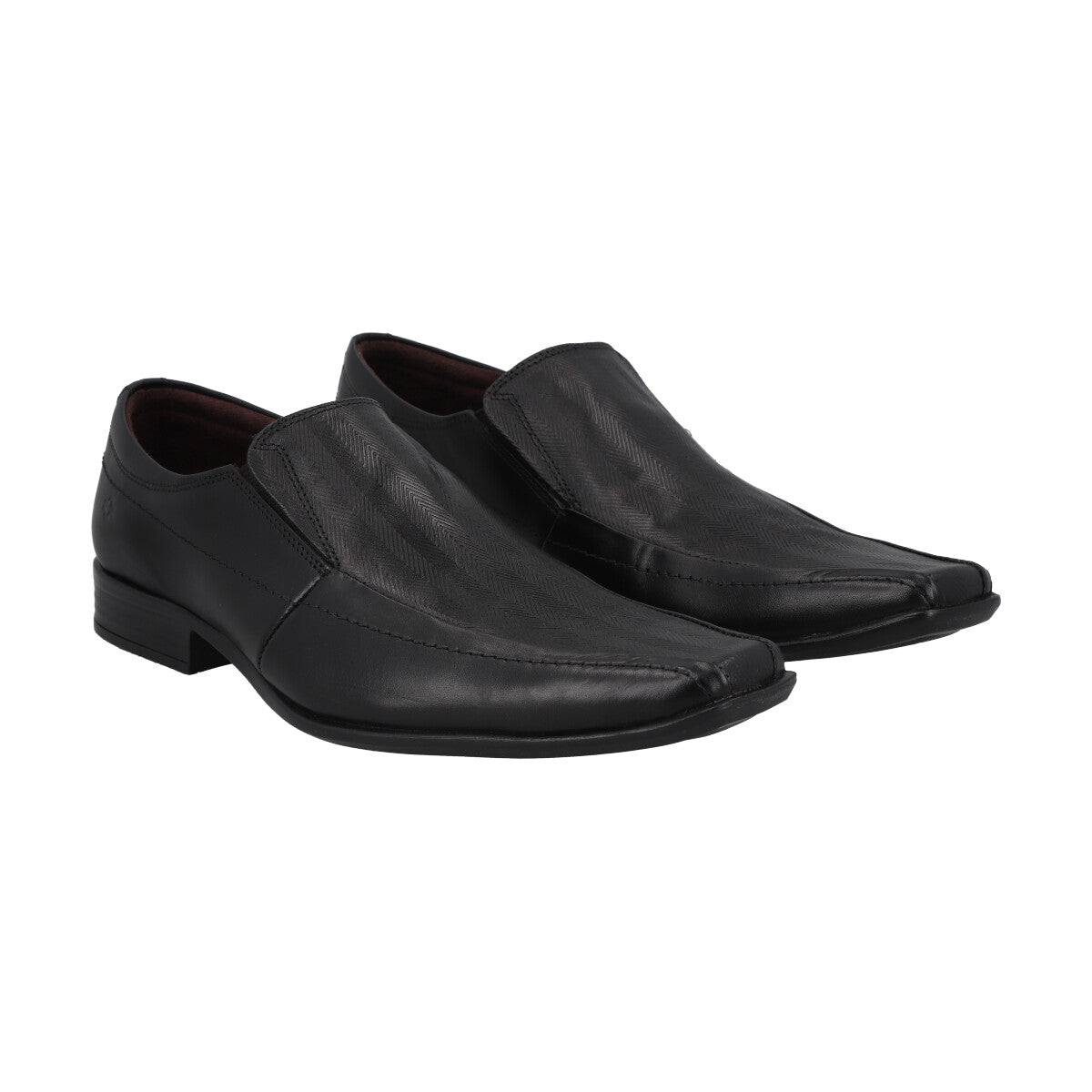 Zapato  Hombre Cuero Negro Perlatto